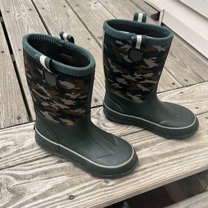 Lands End Camouflage boots